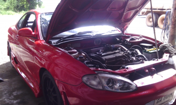 รถ Hyundai Tiburon  แต่งสวย