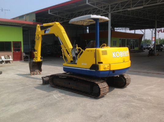 ขายแบคโฮโกเบลโก้SK045มือสองญี่ปุ่นแทร็กเหล็กปั้มนิ้ว