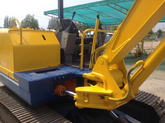 ขายแบคโฮโกเบลโก้SK045มือสองญี่ปุ่นแทร็กเหล็กปั้มนิ้ว