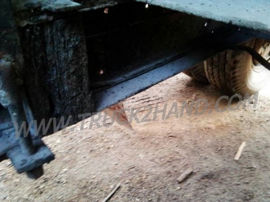 รถบรรทุก 6 ล้อดั๊มพ์ ISUZU กระบะดั๊มสเตนเลส ขนาด 110 แรงม้า