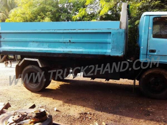 รถบรรทุก 6 ล้อดั๊มพ์ ISUZU กระบะดั๊มสเตนเลส ขนาด 110 แรงม้า