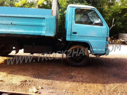 รถบรรทุก 6 ล้อดั๊มพ์ ISUZU กระบะดั๊มสเตนเลส ขนาด 110 แรงม้า