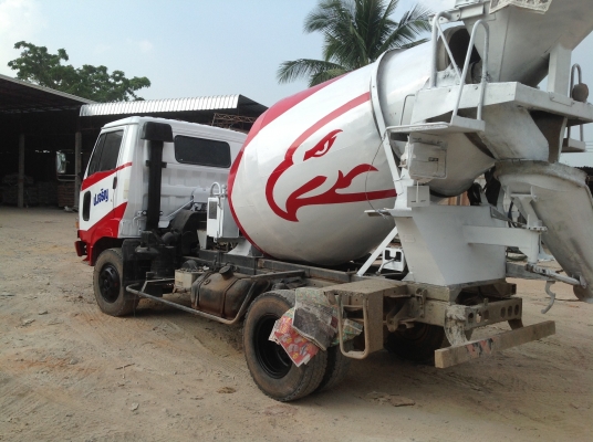 รถโม่ปูนเอกสารอินวอยซ  HO7C  พาวเวอร มีแอร   เฟืองท้ายใหญ่