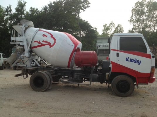 รถโม่ปูนเอกสารอินวอยซ  HO7C  พาวเวอร มีแอร   เฟืองท้ายใหญ่