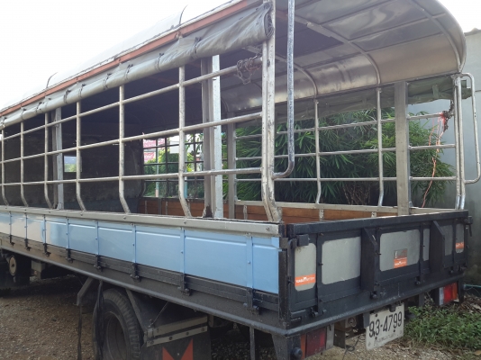 6 ล้อกลาง  ISUZU  NPR66PX5-T  120  แรงม้า  * ยาว 5.00 ม. *  รถสวยเดิม_ตามสภาพ   *  รถห้างแท้  *  มีเล่มพร้อมโอน *