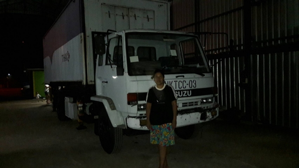 รถบรรทุก 6 ล้อช่วงยาวยี่ห้ออีซูซุ รุ่น FTR  ตู้บรรทุกอลูมิเนียม...สามารถแวะชมสภาพรถและทดลองรถได้ที่ศูนย์พักรถ truck2hand จังหวัดสระบุรีครับ