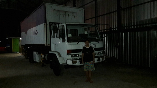 รถบรรทุก 6 ล้อช่วงยาวยี่ห้ออีซูซุ รุ่น FTR  ตู้บรรทุกอลูมิเนียม...สามารถแวะชมสภาพรถและทดลองรถได้ที่ศูนย์พักรถ truck2hand จังหวัดสระบุรีครับ