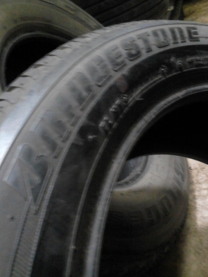 205/55R17 BRIDGESTONE TURANZA ER370 ปี2012 ( ไม่มีปะ ) มี 2 เส้น TEL.081-427-3941 205/55R17 BRIDGESTONE TURANZA ER370 ปี2012 ( ไม่มีปะ ) มี 2 เส้น TEL.081-427-3941