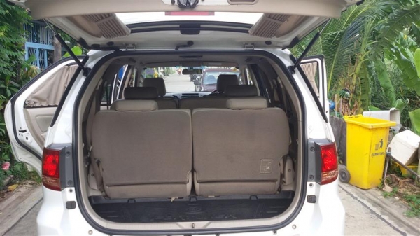 Fortuner V Excusive ตัวท็อปสุด ปี06 เครื่อง3000 เกียร์ออโต้โฟร์วิน Airbag Abs Navi วิ่ง 150,xxx โล ไม่มีอุบัติเหตุ ไม่เคยทำสี ดูรถทดลองขับได้