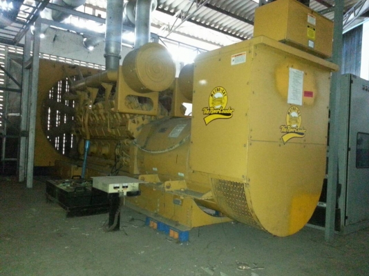 เครื่องปั่นไฟ Caterpillar 6 สูบ 1825 KVA 1460 KW
