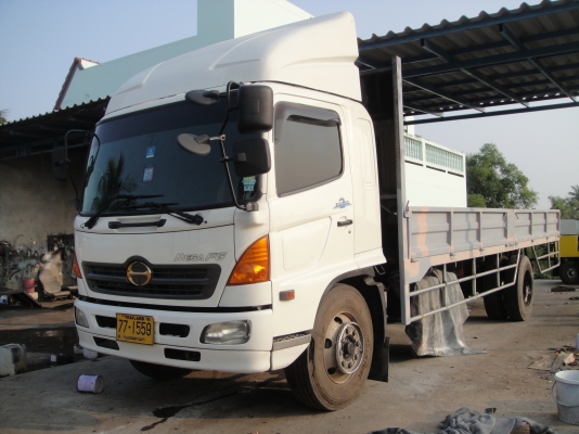 HINO FG1J เครื่องยนต์ 220 แรง กะบะเหล็กต่อใหม่ยาว 7.20 เมตร ยางใหม่ 6 เส้น รถสวยมาก สภาพดี พร้อมใช้งาน