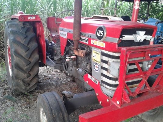 รถไถแมสซี่185ผาน7พร้อมเล่ม