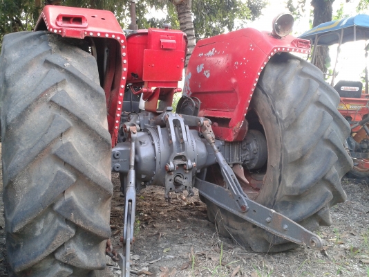 รถไถแมสซี่185ผาน7พร้อมเล่ม