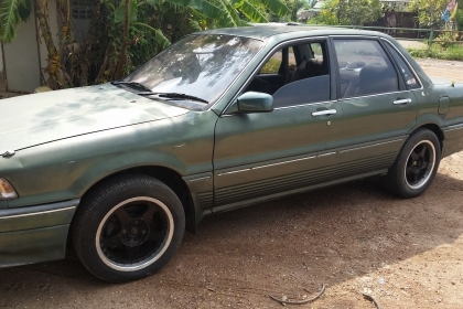 ขาย Mitsu Galant 31,000 แก๊ส LPG มัลติ เกียร์ออโด้ ตัวนอก ปี92 พร้อม แม็ก 16&quot; พร้อมใช้