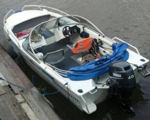 ขายเรือ BLUEFIN420 เครื่อง YAMAHA 40แรงfour