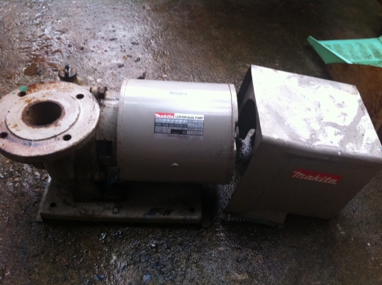 ขาย !! ปั้มน้ำหอยโข่ง มากีต้า1.5kw.2hp.380v.สภาพเดิมๆ ท่อ2"