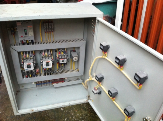 ขาย !! ตู้คุมไฟstar-delta ขนาด30kw.