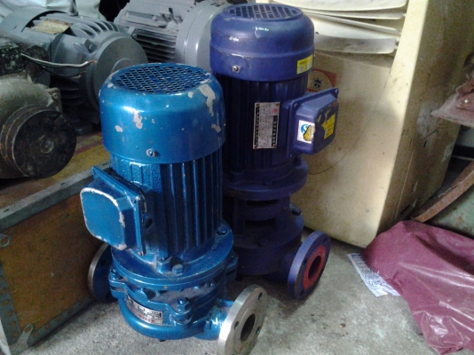 ขาย !! ปั้มน้ำหอยโข่งแบบตั้ง ขนาด3hp.380v.ท่อ2"