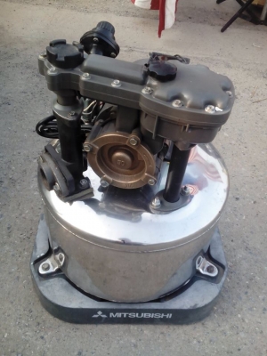 ขายปั๊มน้ำมิตรซูบิชิ 205 วัตถ์ ถังเลสสวยมากครับ