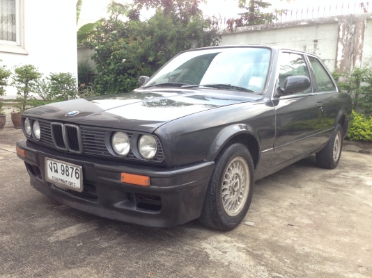 BMW สปอร์ต E30 Coupe รถ 2 ประตู รถเดิม เครื่องเดิม ทะเบียนเลขเรียง หมวดเก่า รถน่าสะสม ทะเบียนนสวย กทม.