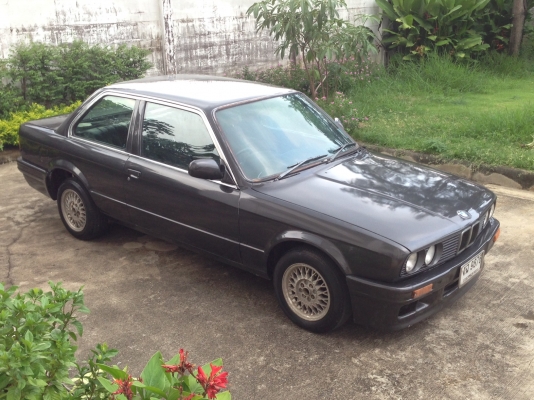BMW สปอร์ต E30 Coupe รถ 2 ประตู รถเดิม เครื่องเดิม ทะเบียนเลขเรียง หมวดเก่า รถน่าสะสม ทะเบียนนสวย กทม.
