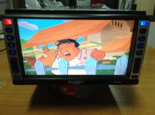 TV 2DIN ยี่ห้อZULEX รุ่นDVD223 มีรีโมท TV 2DIN ยี่ห้อZULEX รุ่นDVD223 มีรีโมท