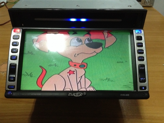 TV 2DIN ยี่ห้อZULEX รุ่นDVD223 มีรีโมท TV 2DIN ยี่ห้อZULEX รุ่นDVD223 มีรีโมท