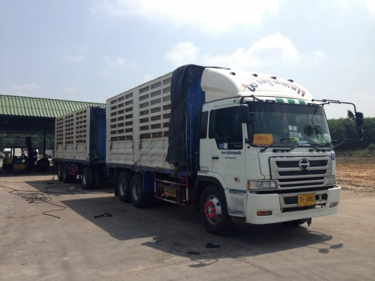 ขายรถบรรทุก 22 ล้อ พ่วงแม่ลูก-ไม่ดั๊มพ์ ยี่ห้อ HINO โปเฟีย 380 แรงม้า ปี 2554 ( เจ้าของขายเอง  ไม่รับนายหน้า )