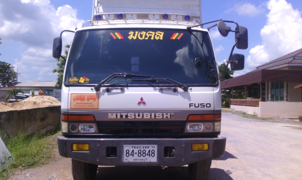 MITSUBISHI  แรงม้า 2เพลาดัมพ์ มีระบบลากจูง