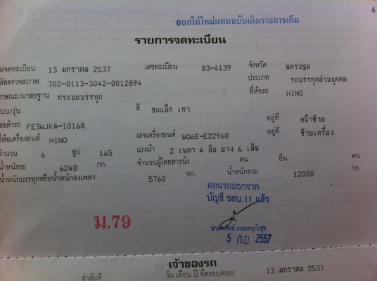 HINO FE ตัวรถ FE3WJKA-101168 เครื่อง WO6E-E22960 165 แรงม้า เครื่องดี คัสซีสวยมาก กระบะไม้ ยางเต็ม สภาพพร้อมใช้ ราคาต่อรอง ทะเบียนพร้อมโอน HINO FE ตัวรถ FE3WJKA-101168 เครื่อง WO6E-E22960 165 แรงม้า เครื่องดี คัสซีสวยมาก กระบะไม้ ยางเต็ม สภาพพร้อมใช้ ราคาต่อรอง ทะเบียนพร้อมโอน