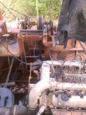 เรือดูดทราย ใช้งานดี เรือกว้าง 3.8 เมตร ยาว 11.8 เมตร