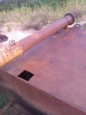 เรือดูดทราย ใช้งานดี เรือกว้าง 3.8 เมตร ยาว 11.8 เมตร