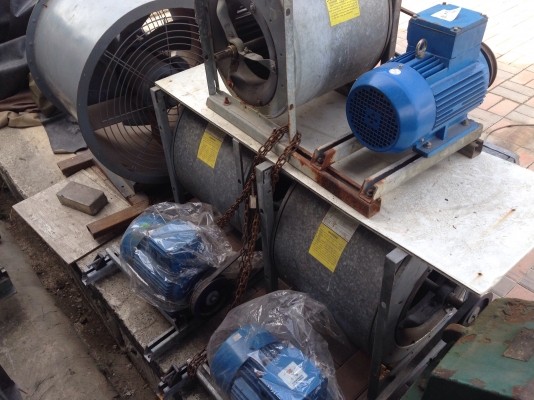 ขายโบวเวอร์ดูดอากาศ Nicotra พร้อมมอเตอร์ Western 5 HP. 380V  สภาพสวย พร้อมใช้งาน มี 3 ชุดครับ