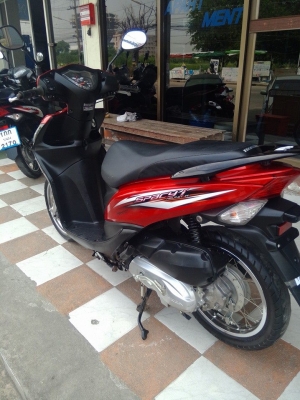 รถสวยม๊ากๆ New Honda Spacy i ปี 2556 ลายใหม่ทูโทน สีแดง ดำ รุ่นใหม่ล่าสุด ประหยัดน้ำมัน รถสวยม๊ากๆ New Honda Spacy i ปี 2556 ลายใหม่ทูโทน สีแดง ดำ รุ่นใหม่ล่าสุด ประหยัดน้ำมัน