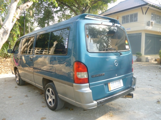 ขายด่วน รถตู้บ้าน Benz mb140D ปี 2003 ยกเครื่อง2jฝาดำ6สูบ230 090-1687004 จิรวัฒน์