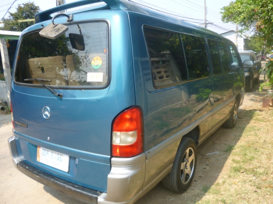 ขายด่วน รถตู้บ้าน Benz mb140D ปี 2003 ยกเครื่อง2jฝาดำ6สูบ230 090-1687004 จิรวัฒน์