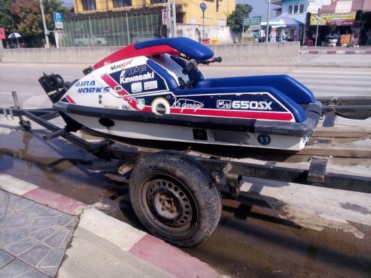 ขายเรือเปล่า Kawasaki 650sx เก่าญี่ปุ่น 7,000 บาท