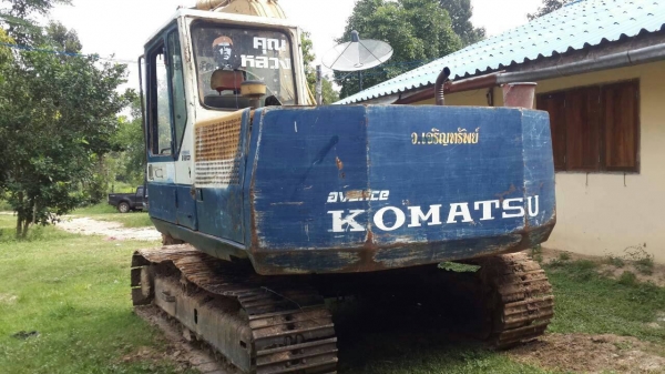 KOMATSU PC100 -5 เครื่องเดิม ปั้มเดิม สภาพสวยพร้อมใช้ เอกสารสัญญาซื้อขาย