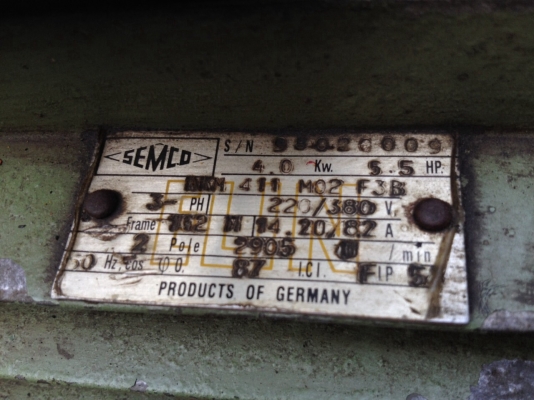 ปั๊มลม 5.5 แรงพร้อมใช้ ขาย 25,000 ปั๊มลม 5.5 แรงพร้อมใช้ ขาย 25,000