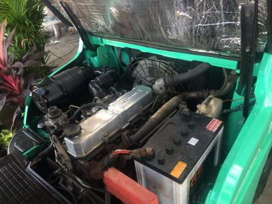 ขายรถยก โฟล์คลิฟ ญี่ปุ่น มิตซูรุ่นล่าสุด(GRENDIA) ดีเซลS4S ชั่วโมง5พันกว่า เกียร์ออโต้ "2.5 ตัน 4.75 เมตร"ระดับป้ายแดง 370,000 บาท 094-426-7888 จะเด็ด