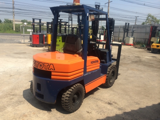 ขายด่วนๆ โฟล์คลิฟ TOYOTA รุ่น5 ยอดนิยม 3 ตัน เครื่องดีเซล1Zเครื่องดีเกียร์ดีมากๆ ยางเต็มๆแบตใหม่แกะกล่อง พร้อมใช้งาน 285,000 ฿ จะเด็ด