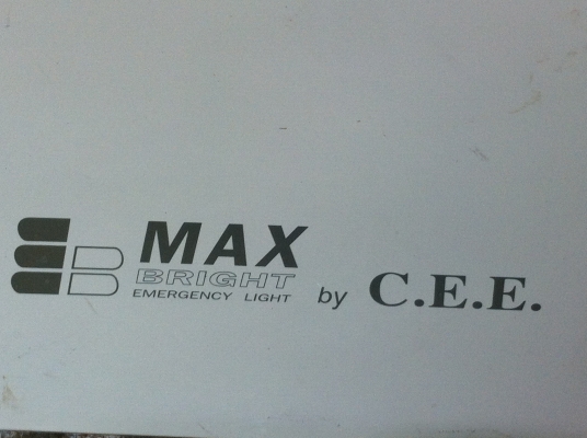 ไฟฉุกเฉิน MAX BRIGHT เครื่องจะเปิดไฟแสงสว่านเมื่อไฟฟ้าในระบบดับ ใช้ติดตามผนัง(มี40อัน) ไฟฉุกเฉิน MAX BRIGHT เครื่องจะเปิดไฟแสงสว่านเมื่อไฟฟ้าในระบบดับ ใช้ติดตามผนัง(มี40อัน)