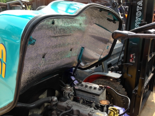 รถยกโคมัสสึรุ่น 12 ยก 2.5 ตัน เสาสูง 4.50 เมตร เครื่องดีเซล เกียร์ออโต้