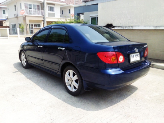 ALTIS 1.6 J ออโต้ แอร์แบ็ค เบรคABS เบาะหนัง กระจกไฟฟ้า เครื่องเสียง SONY MP3 เอกสารครบพร้อมโอน