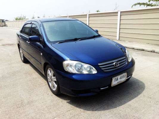 ALTIS 1.6 J ออโต้ แอร์แบ็ค เบรคABS เบาะหนัง กระจกไฟฟ้า เครื่องเสียง SONY MP3 เอกสารครบพร้อมโอน