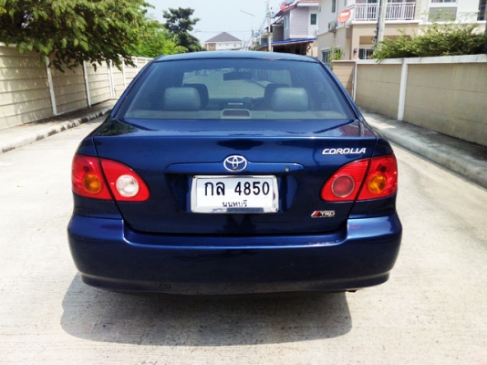 ALTIS 1.6 J ออโต้ แอร์แบ็ค เบรคABS เบาะหนัง กระจกไฟฟ้า เครื่องเสียง SONY MP3 เอกสารครบพร้อมโอน