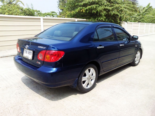 ALTIS 1.6 J ออโต้ แอร์แบ็ค เบรคABS เบาะหนัง กระจกไฟฟ้า เครื่องเสียง SONY MP3 เอกสารครบพร้อมโอน