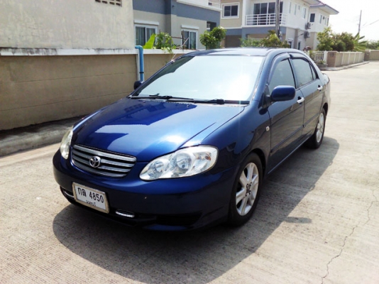 ALTIS 1.6 J ออโต้ แอร์แบ็ค เบรคABS เบาะหนัง กระจกไฟฟ้า เครื่องเสียง SONY MP3 เอกสารครบพร้อมโอน