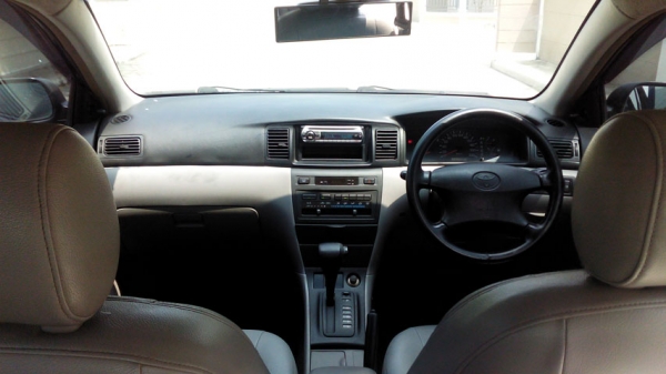 ALTIS 1.6 J ออโต้ แอร์แบ็ค เบรคABS เบาะหนัง กระจกไฟฟ้า เครื่องเสียง SONY MP3 เอกสารครบพร้อมโอน