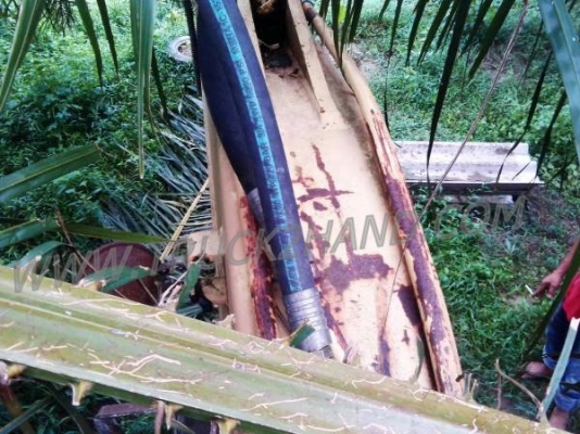 รถแบคโฮ ยี่ห้อ CAT  พร้อมใช้งาน